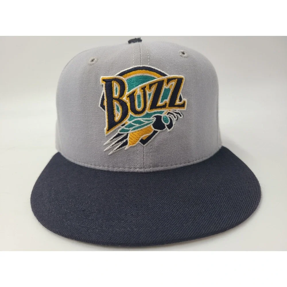 Vintage Salt Lake City Buzz New Era 59Fifty‎ Pro Model Fitted 6 5/8 Hat Cap MiLB